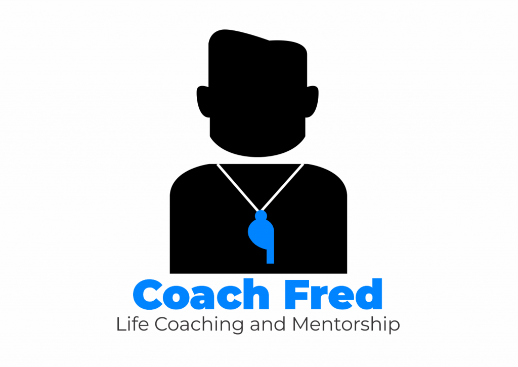 life coach fred social icon white background public speaker