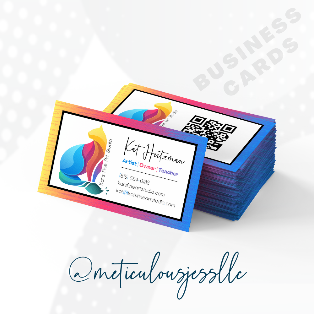 business card design MJM