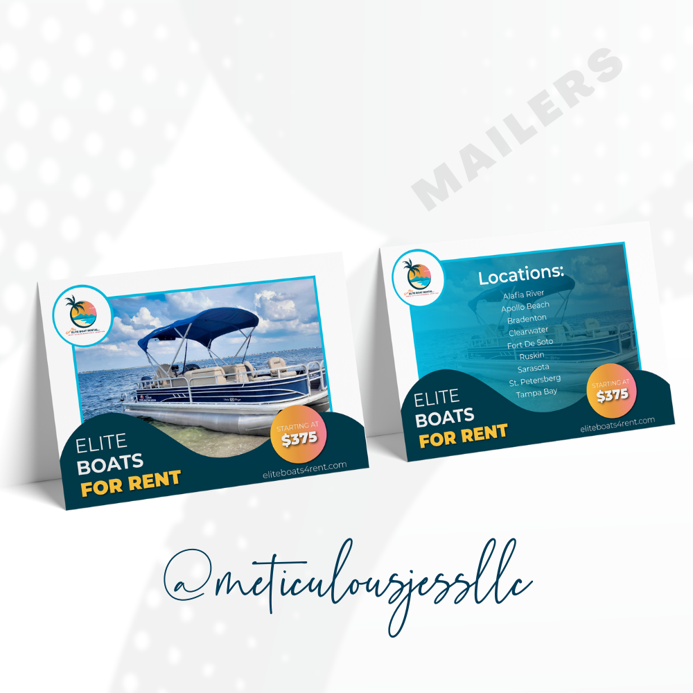 custom designed flyers mailers or brochures marketing agency tampa